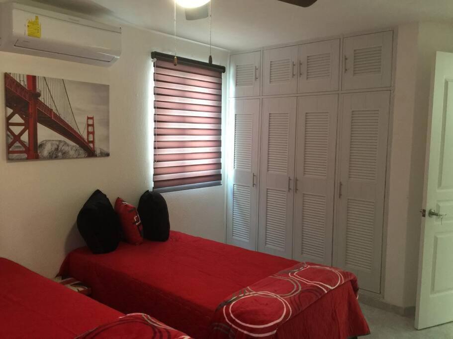 坎昆Casa Monik, A Dos Pasos De La Playa别墅 外观 照片
