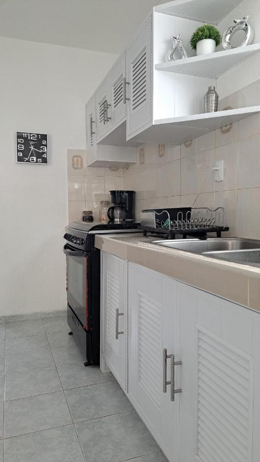坎昆Casa Monik, A Dos Pasos De La Playa别墅 外观 照片